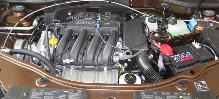 Renault Motor von einem Dacia Duster