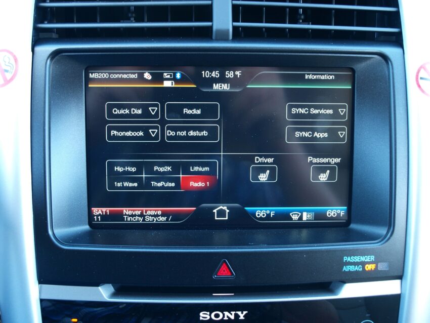 Ford Infotainment System per Bluetooth