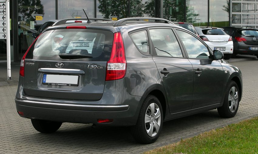 Hyundai i30 CW Heckansicht