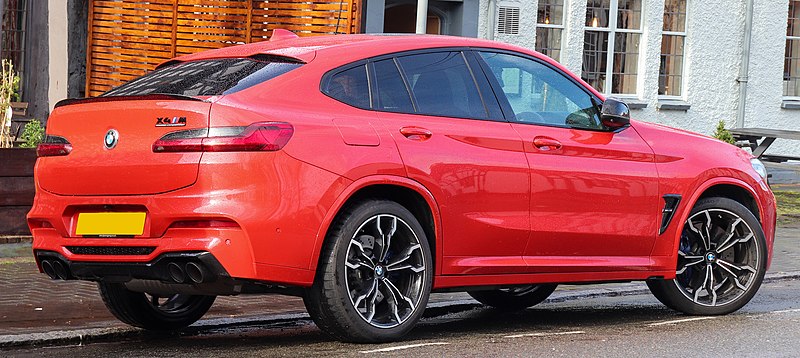 2019 BMW X4 M Competition Automatic 3.0 Rear.jpg
