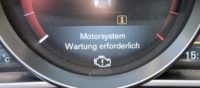 Volvo Motorsystem Wartung Erforderlich Zurucksetzen