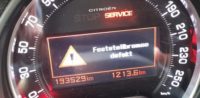 Citroen Fehlermeldung 