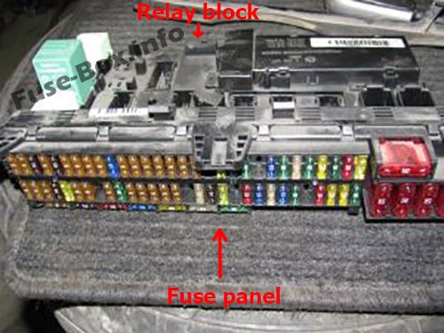 Relaisblock: BMW X5 (2000, 2001, 2002, 2003, 2004, 2005, 2006)