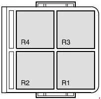 Ford Fiesta (2002-2008) - Belegung Sicherungskasten und Relais