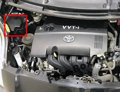 Motorraum-Relaiskasten: Toyota Yaris / Vitz / Belta (2005-2013)