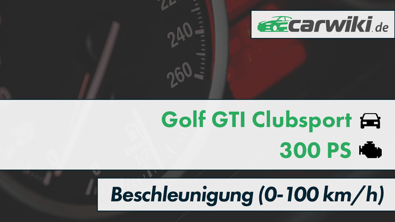 Golf Gti Beschleunigung
