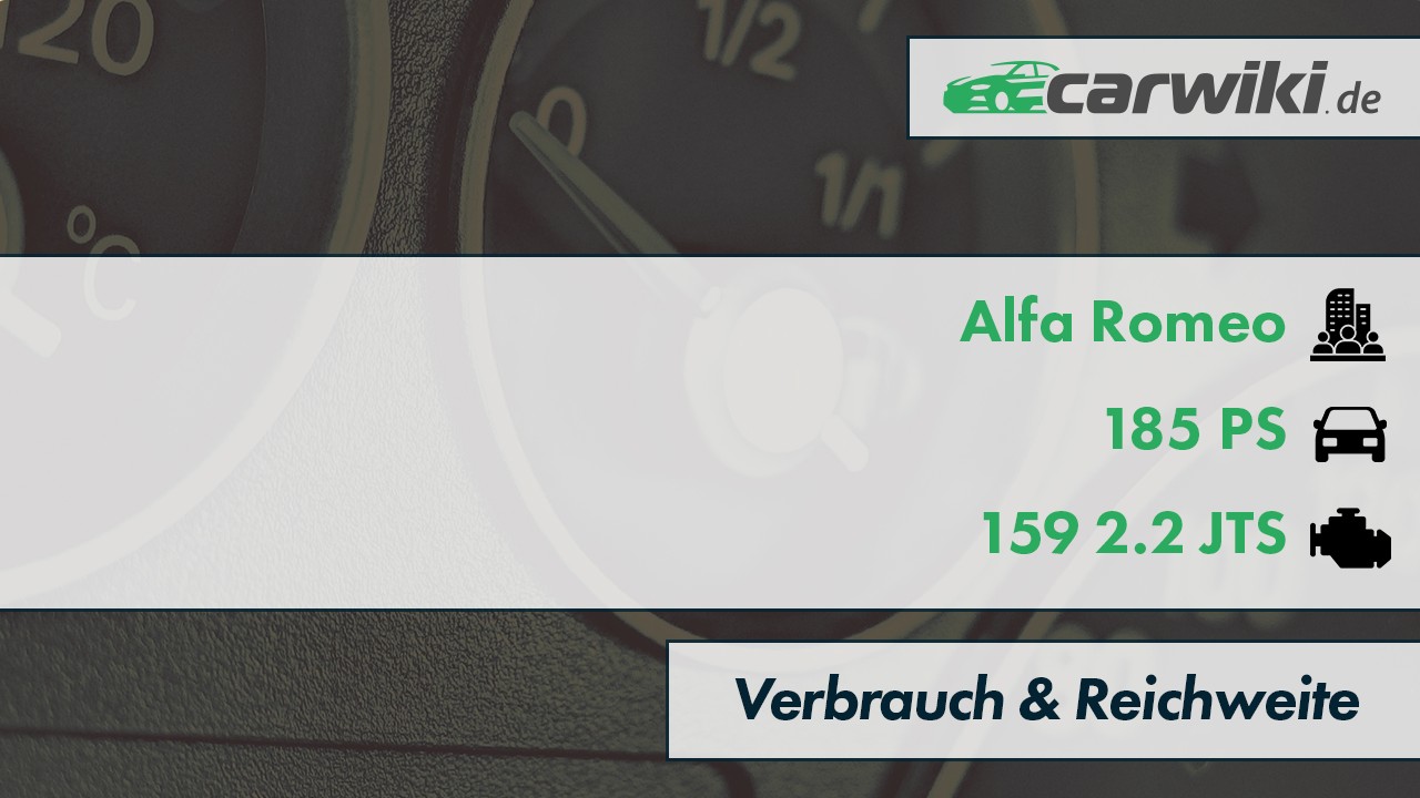 Alfa Romeo 159 2.2 JTS Verbrauch