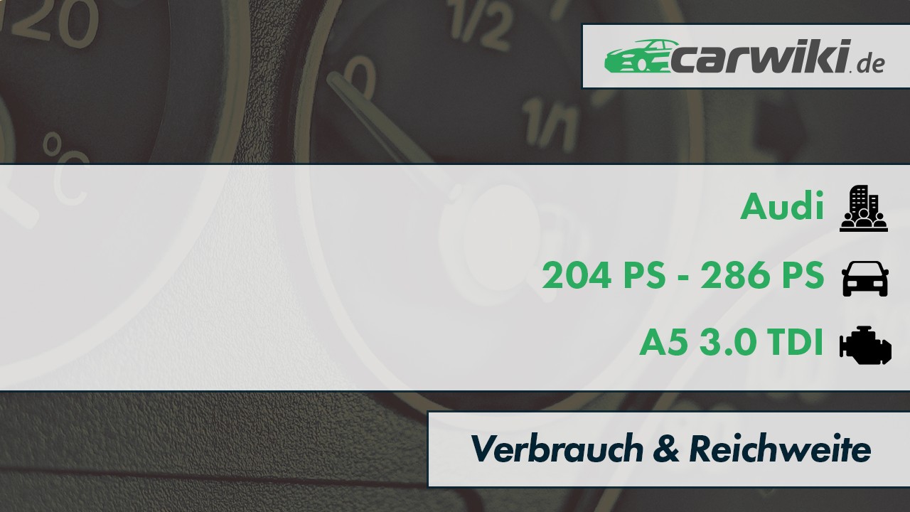 Audi A5 3.0 TDI Verbrauch