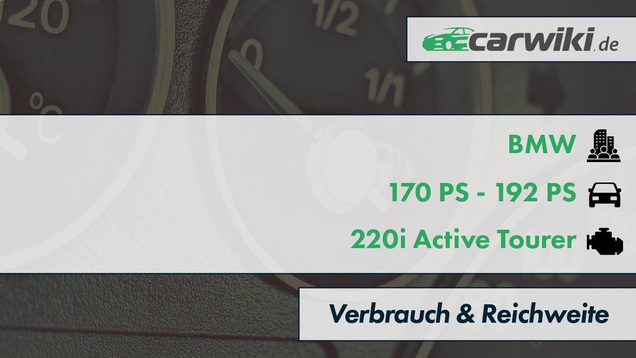 BMW 220i Active Tourer Verbrauch