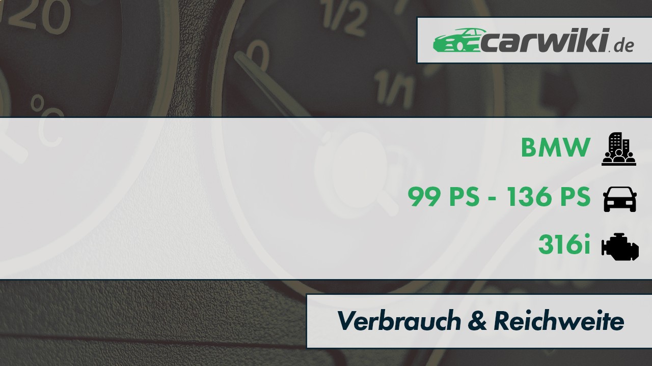 BMW 316i Verbrauch