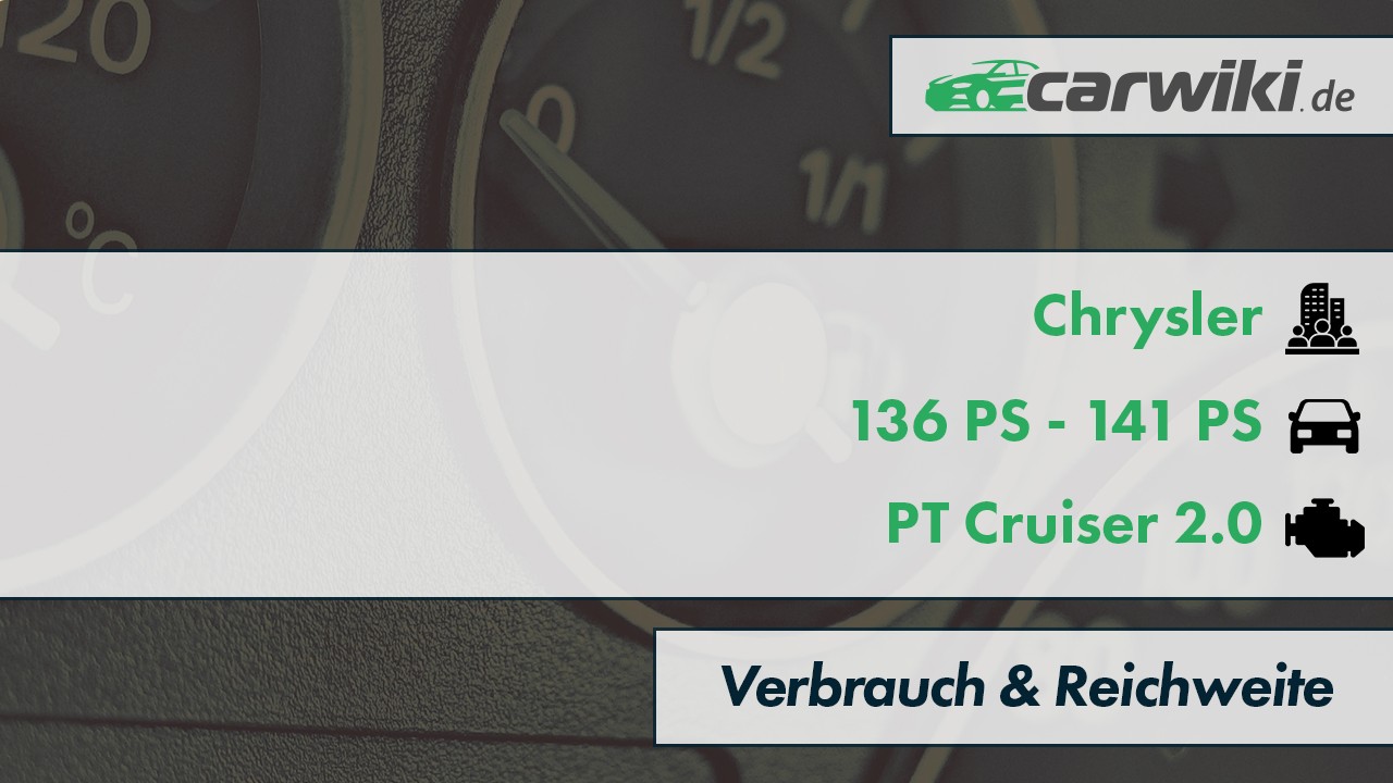 Chrysler PT Cruiser 2.0 Verbrauch