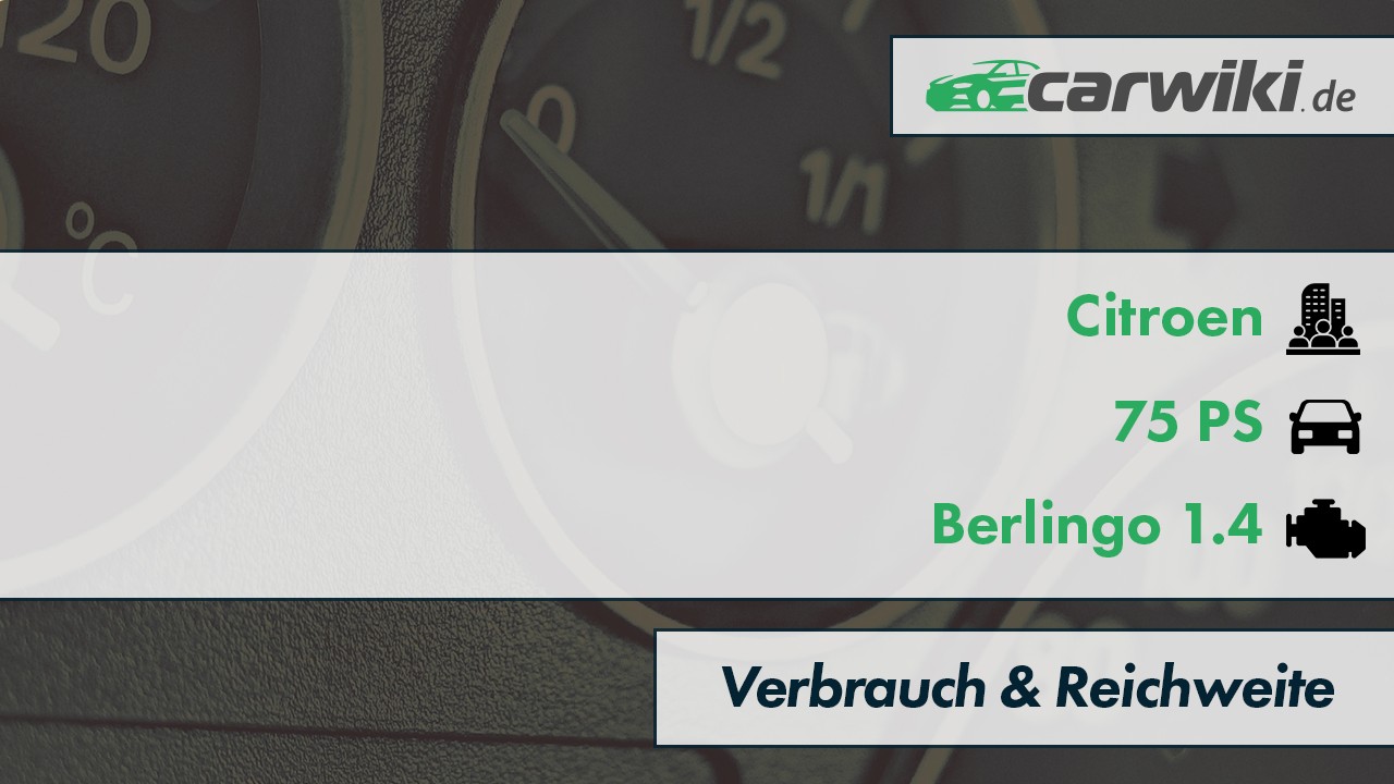 Citroen Berlingo 1.4 Verbrauch