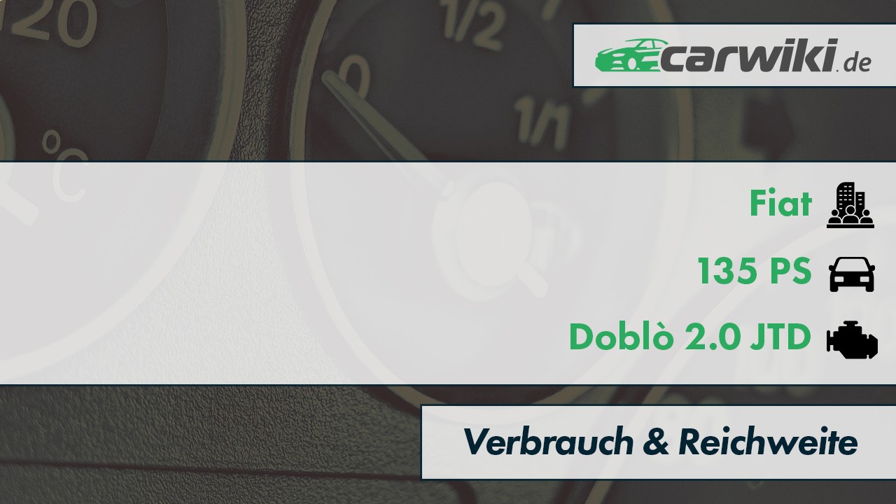 Fiat Doblò 2.0 JTD Verbrauch