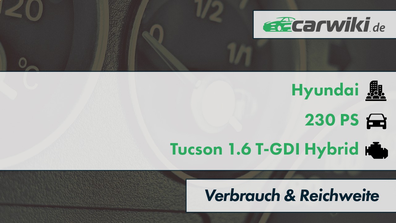 Hyundai Tucson 1.6 T-GDI Hybrid Verbrauch