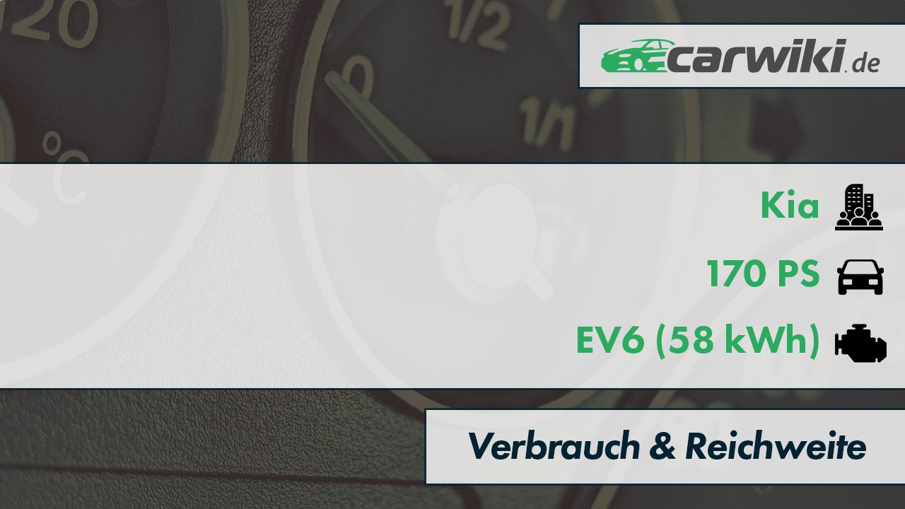 Kia EV6 (58 kWh) Verbrauch