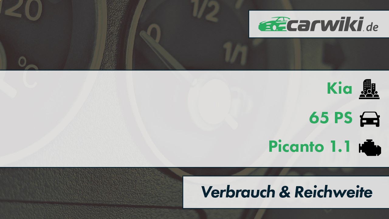 Kia Picanto 1.1 Verbrauch
