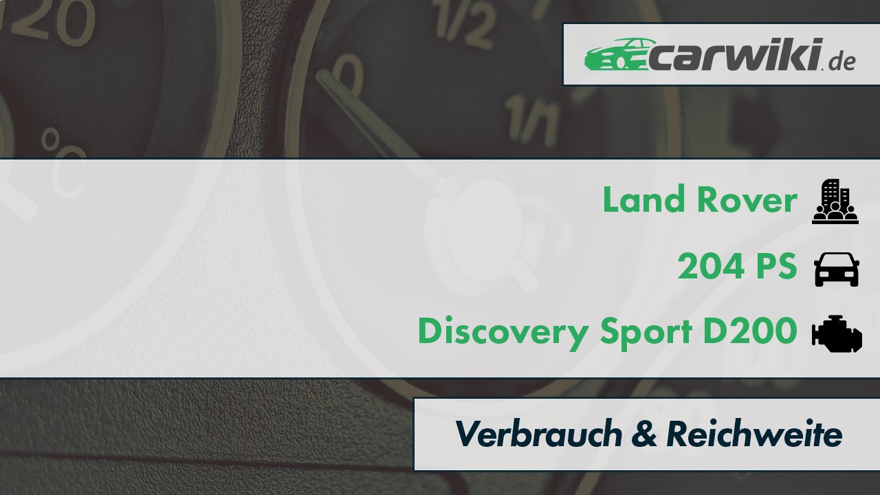 Land Rover Discovery Sport D200 Verbrauch