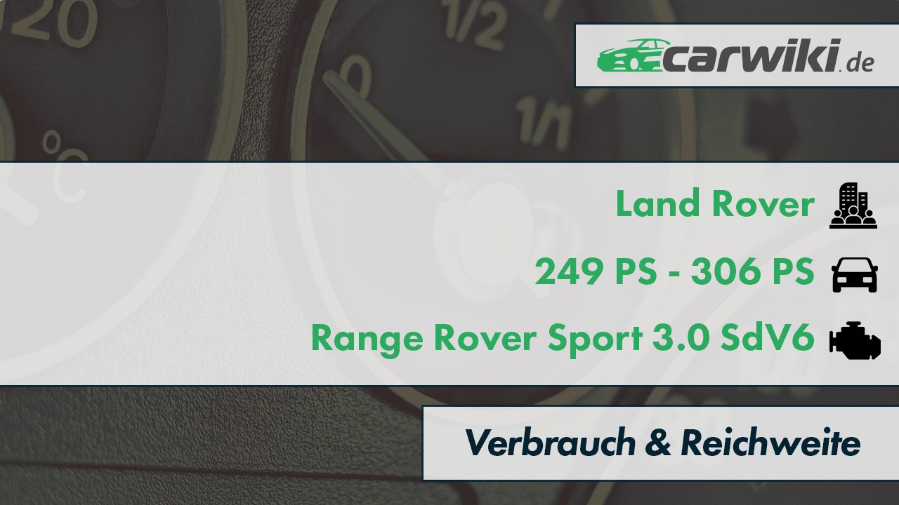 Range Rover Sport 3.0 SdV6 Verbrauch