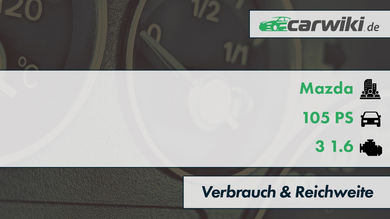 Mazda 3 1.6 Verbrauch