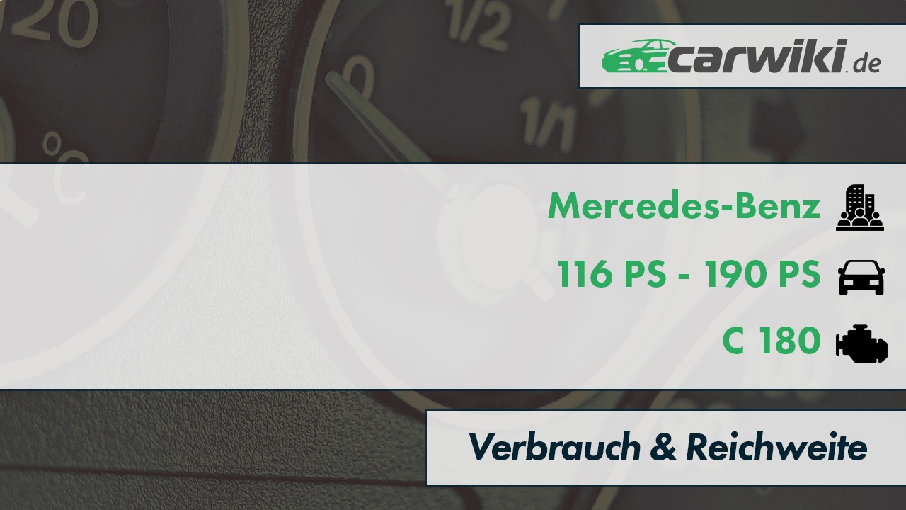 Mercedes-Benz C 180 Verbrauch