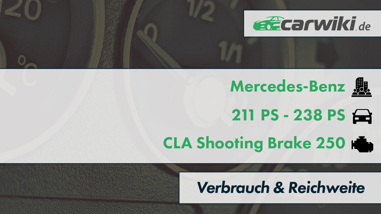 Mercedes-Benz CLA Shooting Brake 250 Verbrauch