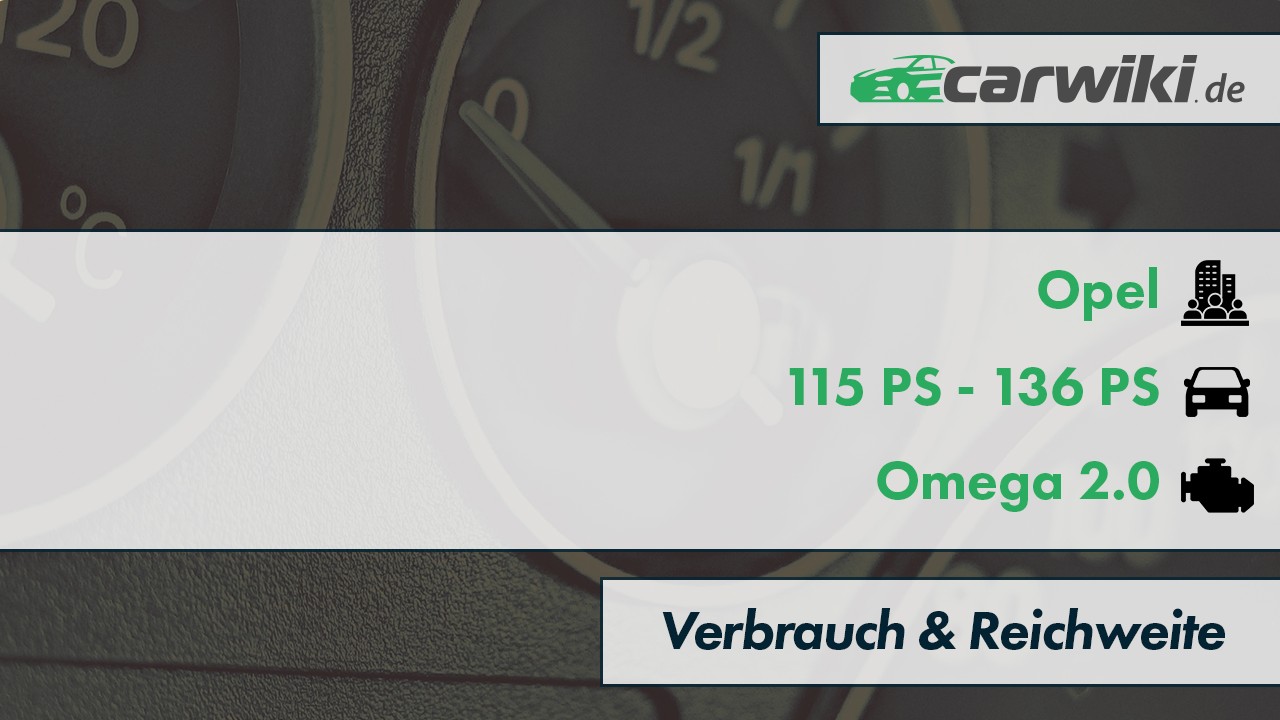 Opel Omega 2.0 Verbrauch