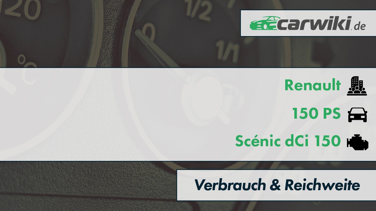 Renault Scénic dCi 150 Verbrauch